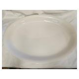White serving dish
