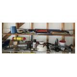 Shelf of Misc Tools and More