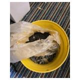 Bucket of screws and nails