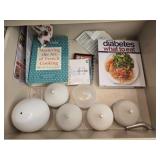 Estate lot of cookbooks and more