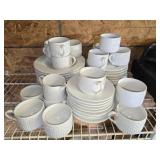 Living quarters partial set of dishes