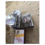 Estate lot of DVDs and CDs