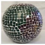 Mosaic style glass planter / decor