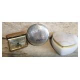 Lot 3 - jewelry boxes & watch