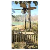 Tropical Style Outdoor Portable Stand Fan SEE DESC