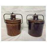 Set if 2 mini crocks