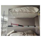 Estate lot of pillows sheets & more