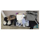 Estate lot of shoes and bags