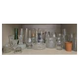 Estate lot of glass vase