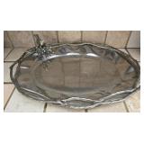 Gorgeous silver plated tray