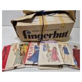 Box full of old patterns