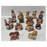 Big lot of bear figurines *minor small chips