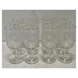 Libbey Winter Wonderland goblet set