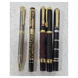 Assortment of calligraphy pens 1 is a ballpoint