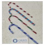 ORBIX Hot Glass candy canes