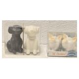 Brand New Dog & Pig Salt & Pepper Shakers