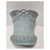 Distressed Painted Pottery Vase