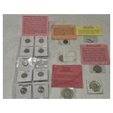 Lot of collectible coins