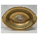 Victoria Czechoslovakia 24K gold encrusted China