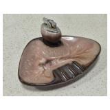 Vintage ceramic ashtray and lighter**