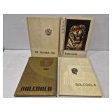 4 Vintage Baldwin County High school year books