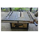 10' table saw tested working