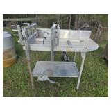 Stainless table as is