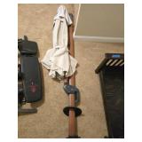 Large Outdoor Purple Leaf Umbrella SEE DESC