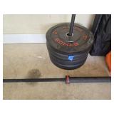 Professional Ethos weight bar with weights