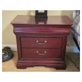 PAIR of Beautiful 3 Drawer Side Tables UPSTAIRS