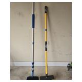 Lot of a work brush and pool brush