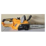 Worksite lithium battery small chainsaw AS IS