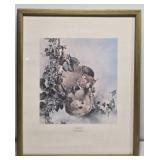 Framed WRENS by Raymond Ching Print