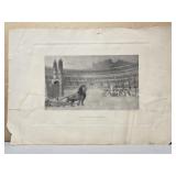 Vintage "The Christian Martyrs" print