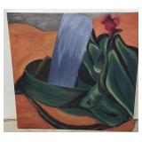 Contemporary oil painting on canvas