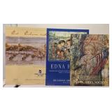 Lot of 4 Edna Hibel Museum of Art Posters