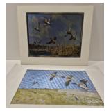 Vintage holographic Dufex prints