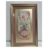 Framed Edna Hibel print