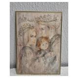 Small Edna Hibel print