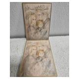 25 Edna Hibel small prints