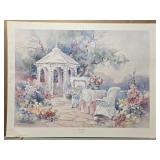 Signed "Afternoon Tea" by Barbara Mock 745/1950