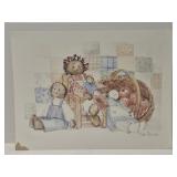 Barbara Mock print **has a stain