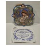Edna Hibel "The Wonder of Love" ornament**