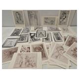 Edna Hibel samples of art work