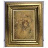 Edna Hibel small Holy Family BXK1L/2 print