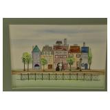 Signed and numbered Laura Werner print