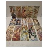 Large collection of Edna Hibel biography pamphlets