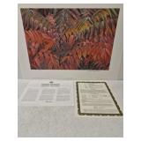 Robert Bateman signed and numbered print**