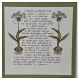 Saint Heironymus Press Recipe print