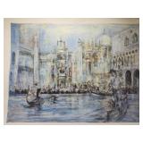 Venice Lagoon By Edna Hibel Print